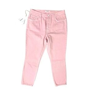NWT GRLFRND The Karolina High Waist Skinny Pink Jeans - Size 31